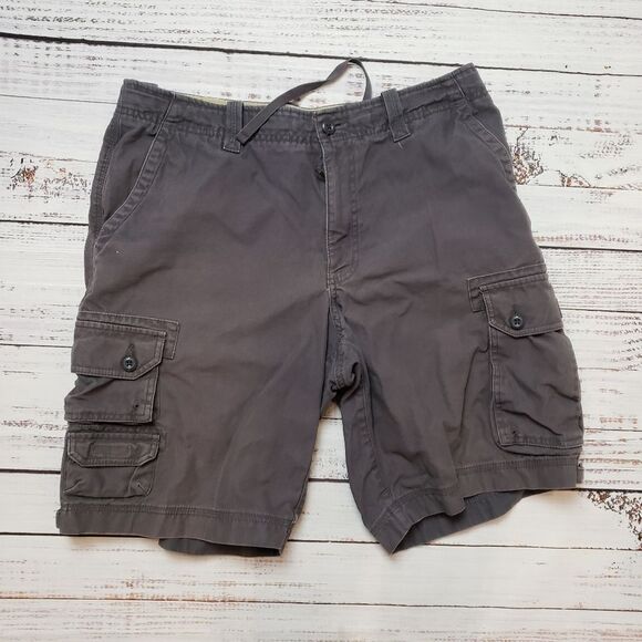 Eddie Bauer cargo shorts  Men's Size  grey Cargo Hiking Outdoor shorts - Picture 1 of 11